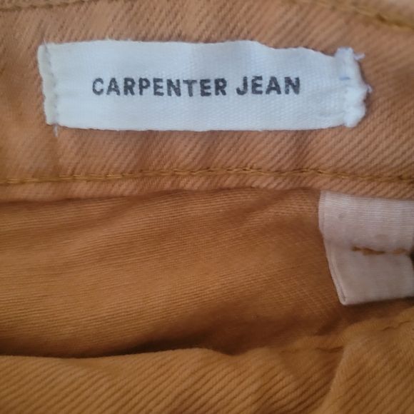 Cotton-On Orange Carpenter Jean / Size 6 - Picture 4 of 5